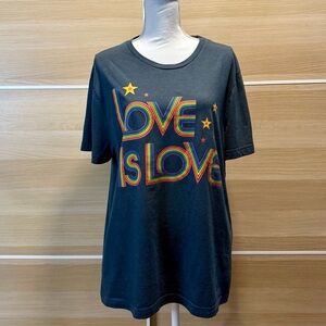 Well Worn Love Is Love Rainbow Graphic Tee